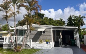 The absolute cutest rental you'll see - 2/2 mobile home in Davie 55+ community