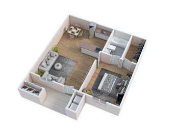 1 bed, 1 bath, 700 sqft, $1,025