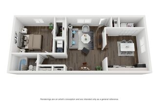 1 bed, 1 bath, 850 sqft, $1,125, Unit 3043-3