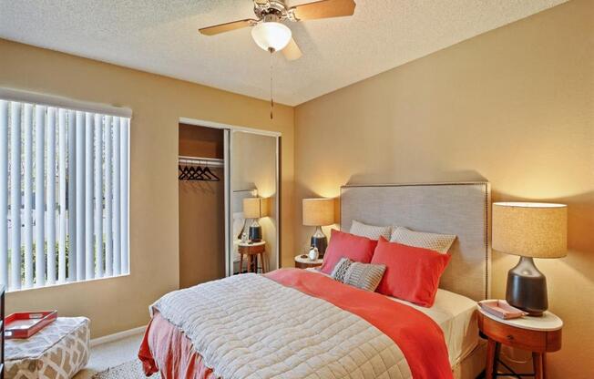 Beautifully Designed Bedroom at The Trails at San Dimas, San Dimas, California