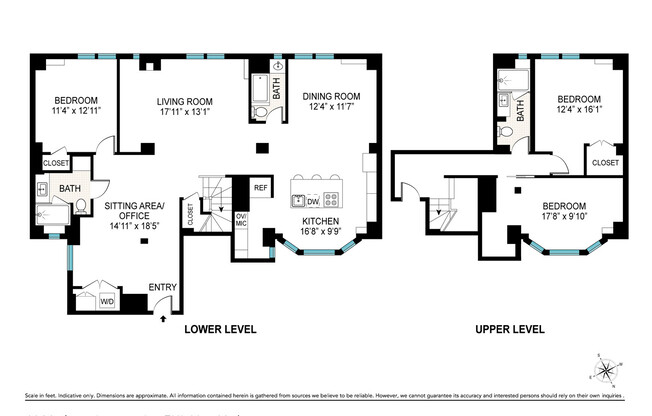 3 beds, 3 baths, 2,000 sqft, $15,000, Unit 7HI
