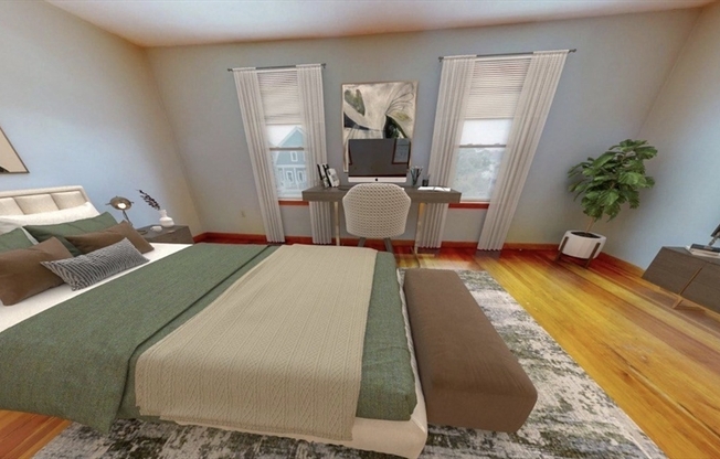 4 beds, 1 bath, 1,900 sqft, $4,300, Unit 2