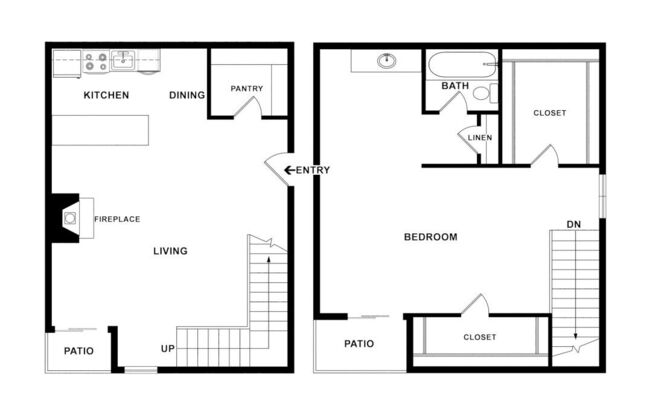 1 bed, 1 bath, 859 sqft, $1,288