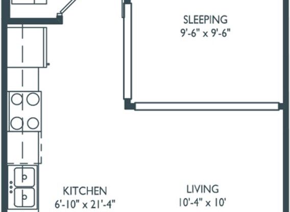 Studio, 1 bath, 554 sqft, $1,515, Unit Unit 218