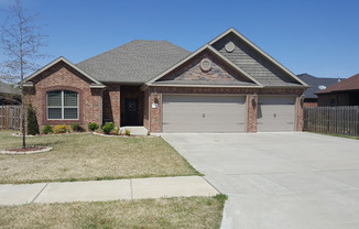 Beautiful four bedroom 3 bath home with attached 3 car garage in Willowbrook Farms subdivision.