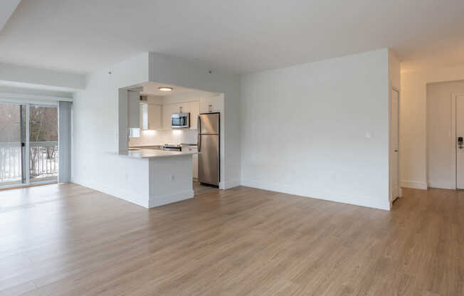 Living Room with Hard Surface Flooring