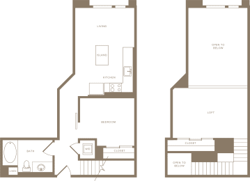 1 bed, 1 bath, 820 sqft, $3,577