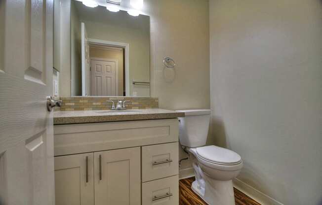 Luxurious Bathroom at Casa Alberta Apartments, Sunnyvale, CA