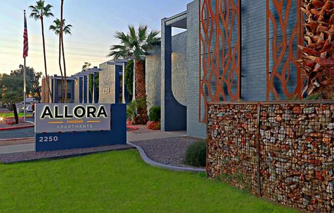 grounds at Allora Phoenix Apartments, Phoenix, AZ, 85021