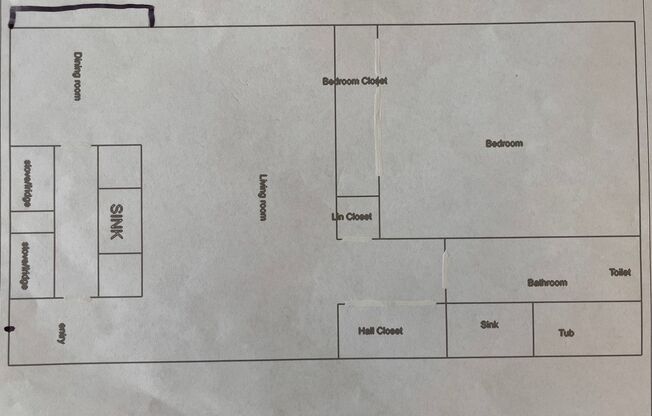 1 bed, 1 bath, 640 sqft, $975