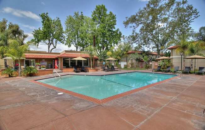 Swimming Pool at Casa Alberta Apartments, California, 94087