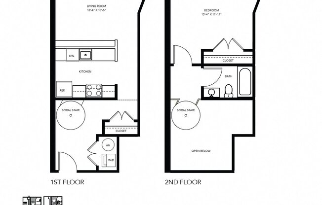 1 bed, 1 bath, 789 sqft, $1,207