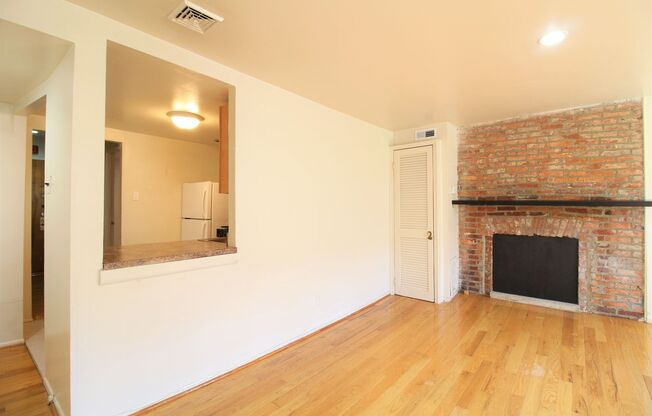 Spacious 2 BR 2 BA w/ Decorative Fireplace & More! *Available August*