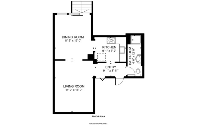 1 bed, 1 bath, 474 sqft, $1,795, Unit #101