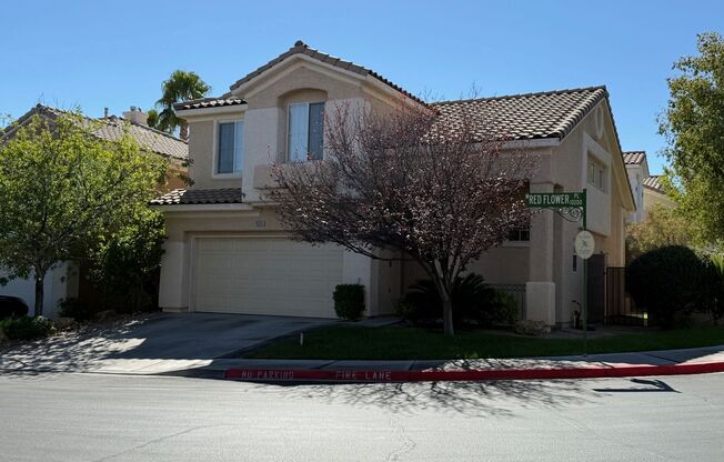 Three Bedroom Home in a Gated Community in Summerlin