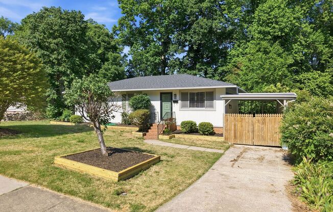Fully Renovated 3 Bed / 2 Bath Ranch Near Downtown Raleigh & the Greenway!