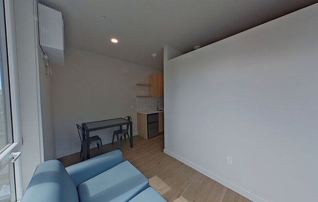 Studio, 1 bath, 314 sqft, $1,250, Unit 307