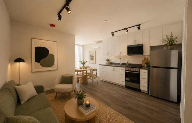 1 bed, 1 bath, 461 sqft, $1,995, Unit 203