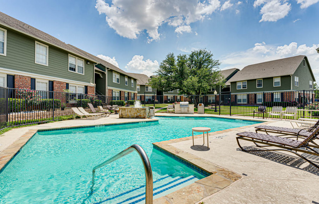 Swimming Pool With Relaxing Sundecks at Arbors Of Corsicana, Texas