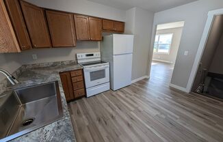 2 Bedroom, 1 Bathroom house with garage and many new finishes!