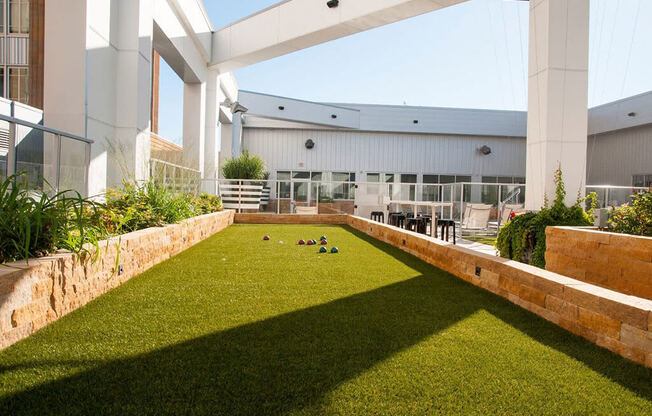 Bocce Ball Court at Custom House, Minnesota, 55101