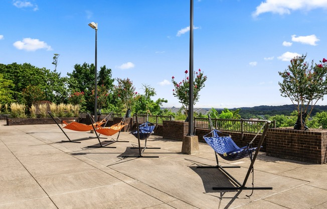 The Summit - Common Area - Hammocks