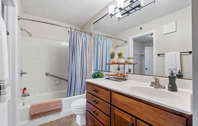 Bathroom at Cedars Lakeside, Little Canada 55117