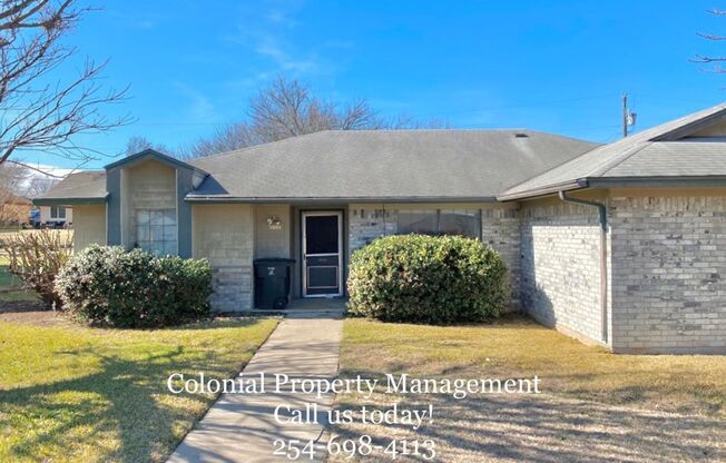4Bd/2Ba in Killeen, TX!