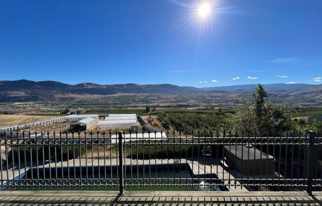 VIEWS and lots of space! Private 4 bed/2.5 bath, two car garage!