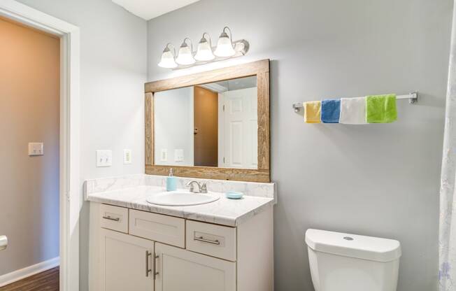 Forest Glen apartments in Austell, GA photo of bathroom