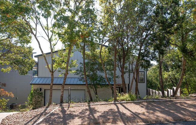 Located in the scenic Apache Shores community with Lake Austin access.