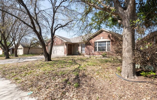 Spacious 4 Bedroom, 2 Bath, 1-Story Home in Round Rock
