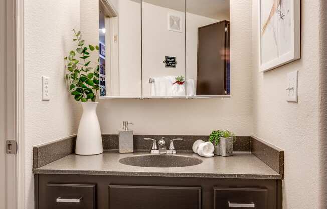 bathroom with vanity  at Solana Ridge, California, 92591