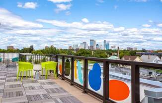 Uptown Minneapolis modern apartments.