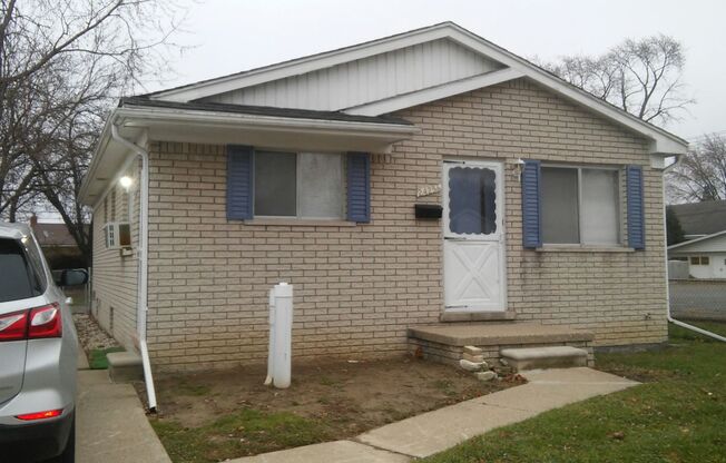 NO SEC 8 - 3 bedroom 1 bath brick ranch with basement and fenced yard  **OPEN HOUSE - DETAILS BELOW**