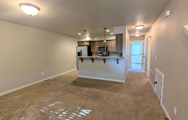 Gorgeous 3x2 townhouse, single-car garage, and two gas fireplaces