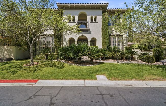 Private Gated Christopher Homes Estate in The Vineyards | Resort-Style Backyard & Strip Views