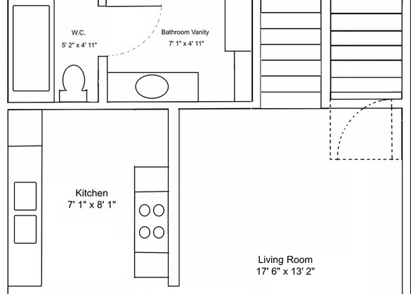 1 bed, 1 bath, 765 sqft, $1,925, Unit B109