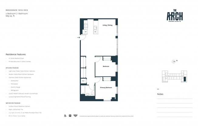 2 beds, 1 bath, 875 sqft, $4,300, Unit 1213