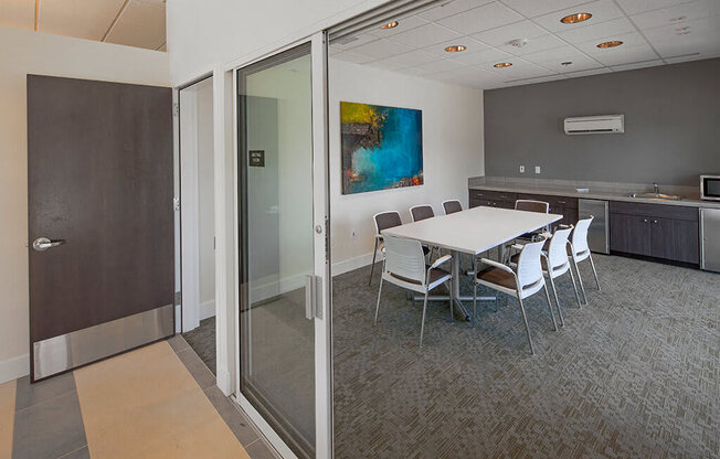 Conference Room In Business Center at Riverwalk, Oregon