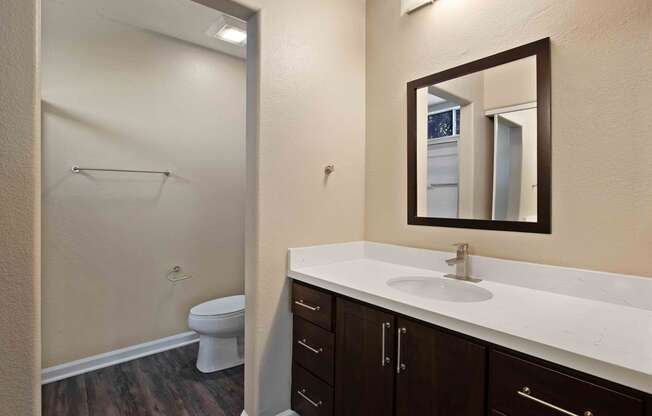 Modern Bathroom Design at Renaissance Apartment Homes in Santa Rosa, California