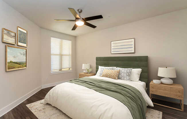 Bedroom with Hard Surface Flooring