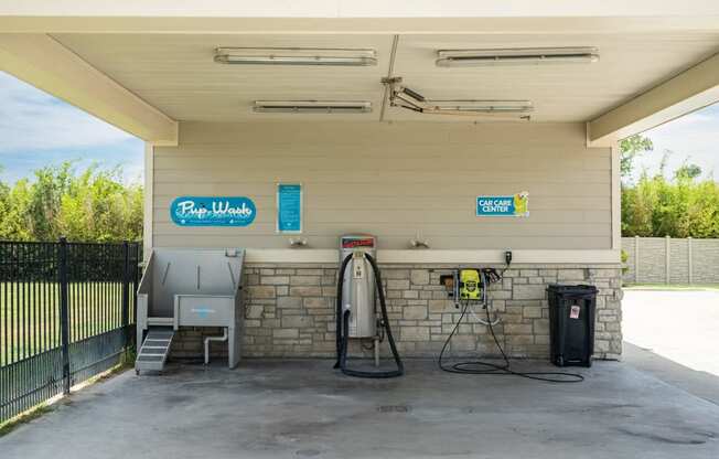 car wash station