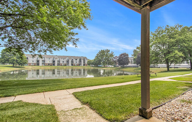 Gorgeous Pond Views at Indian Lakes Apartments, Mishawaka