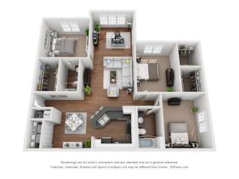 3 beds, 2 baths, 1,400 sqft, $1,924