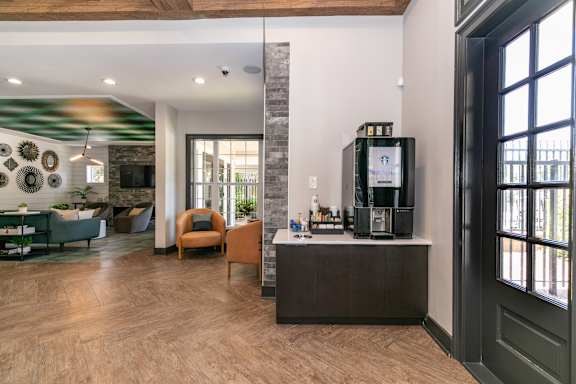 Coffee Station at Willowest in Collier Hills in Atlanta, GA 30318