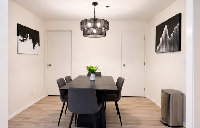 A 2 Bedroom, 2 Bathroom with a dining room and fully functional kitchen at 10600 Wilshire Unit 308