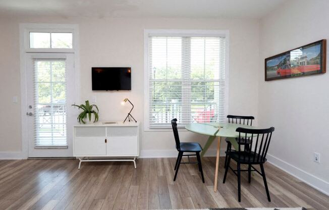 Wide Plank Wood-Style Flooring at Link Apartments® Mixson, South Carolina