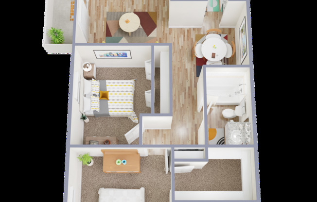 2 beds, 1.5 baths, 900 sqft, $1,375