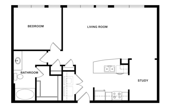 1 bed, 1 bath, 837 sqft, $1,615